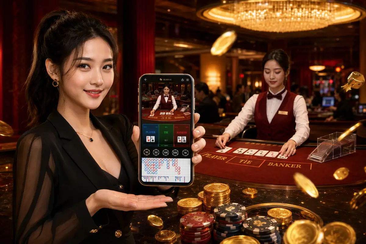 sas988 baccarat meja live dealer